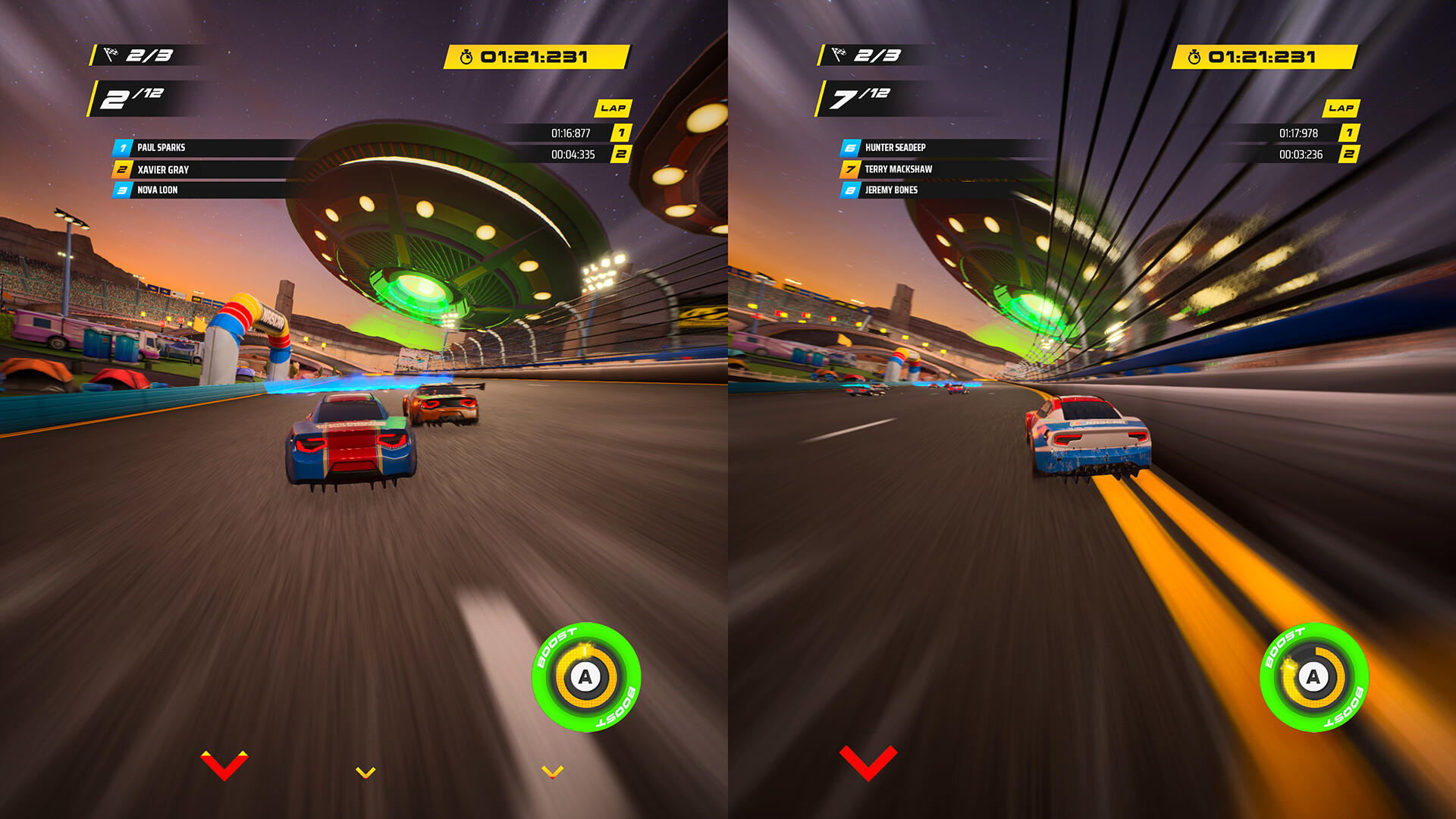 Screenshot of NASCAR Arcade Rush