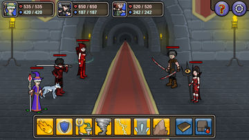 Скриншот игры Lethal RPG: War