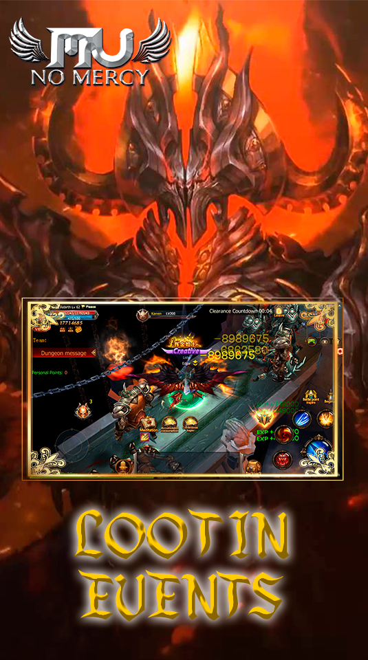 Mu Origin NoMercy - Classic Action MMORPG Mobile Game Screenshot
