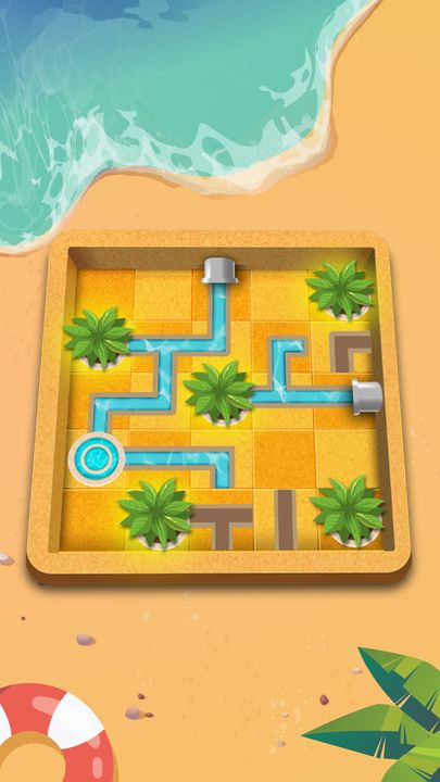 Screenshot 1 of Water Connect Puzzle - Logic Brain Game 1.0.0.14