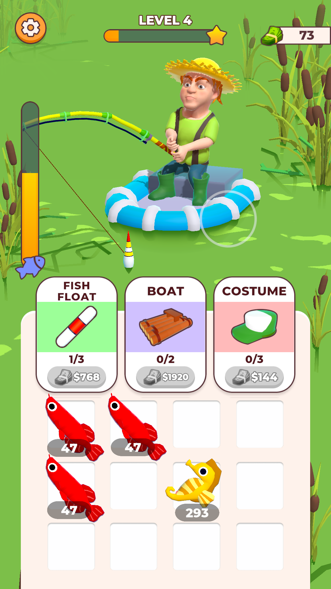 Fish Merge Clicker Game Screenshot