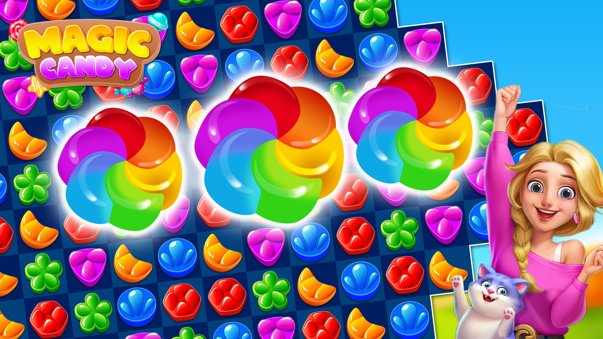 Candy Magic–Sweet Candy Match android iOS apk download for free-TapTap