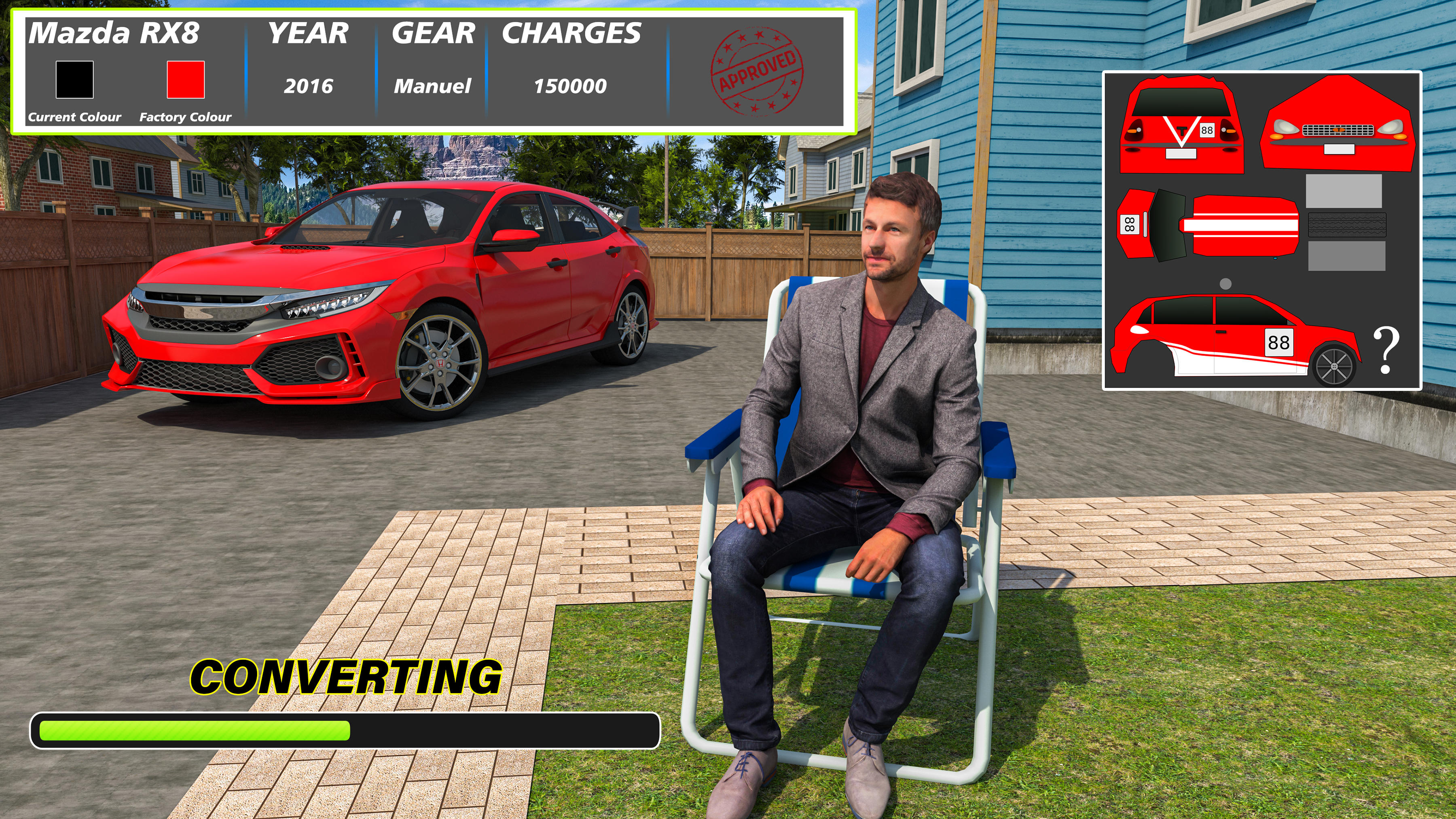 Car Saler Business Simulator Game Screenshot