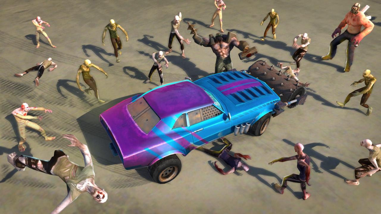 좀비 스매시 : 도로 죽이기 게임 스크린 샷