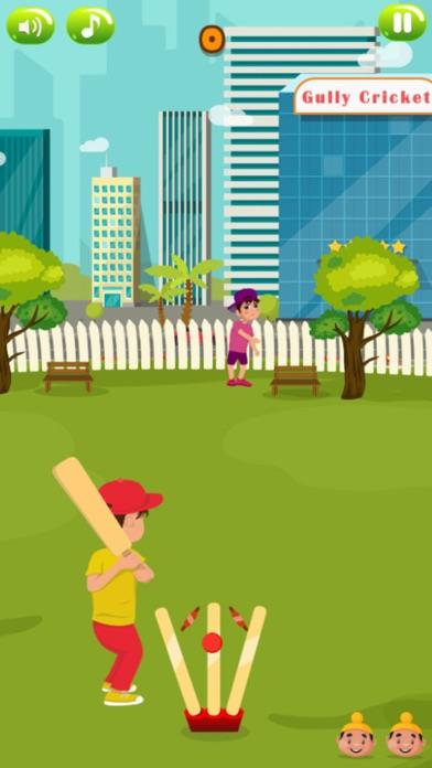 Screenshot of Gully Cricket Battle