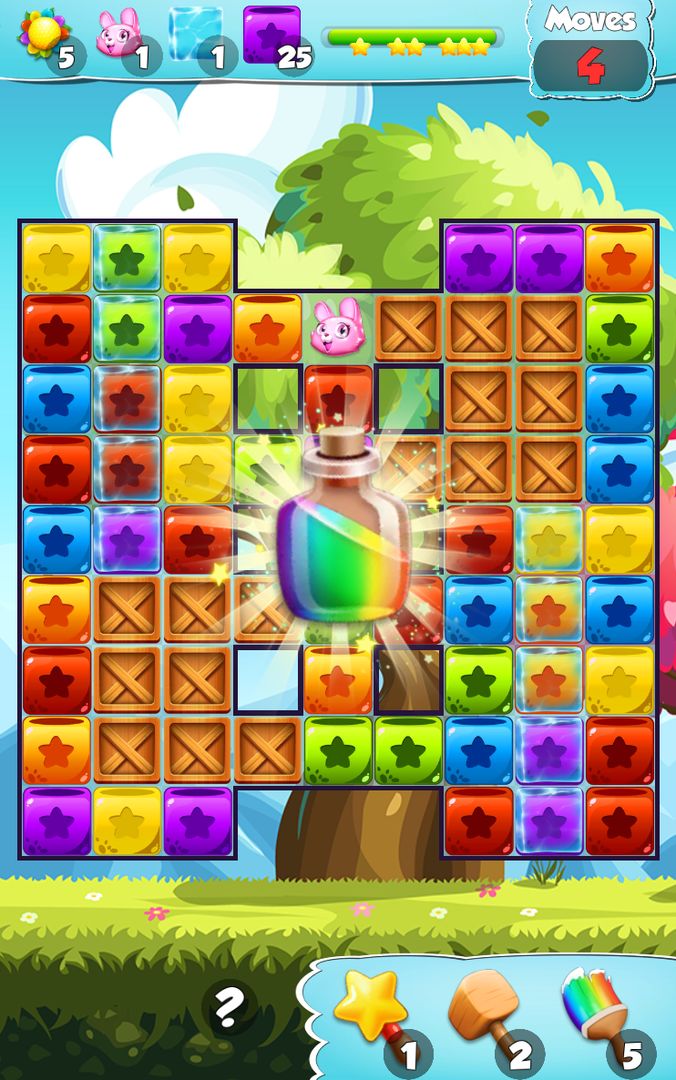Toys Cubes Blast: Collapse Logic Puzzles Block Pop screenshot game