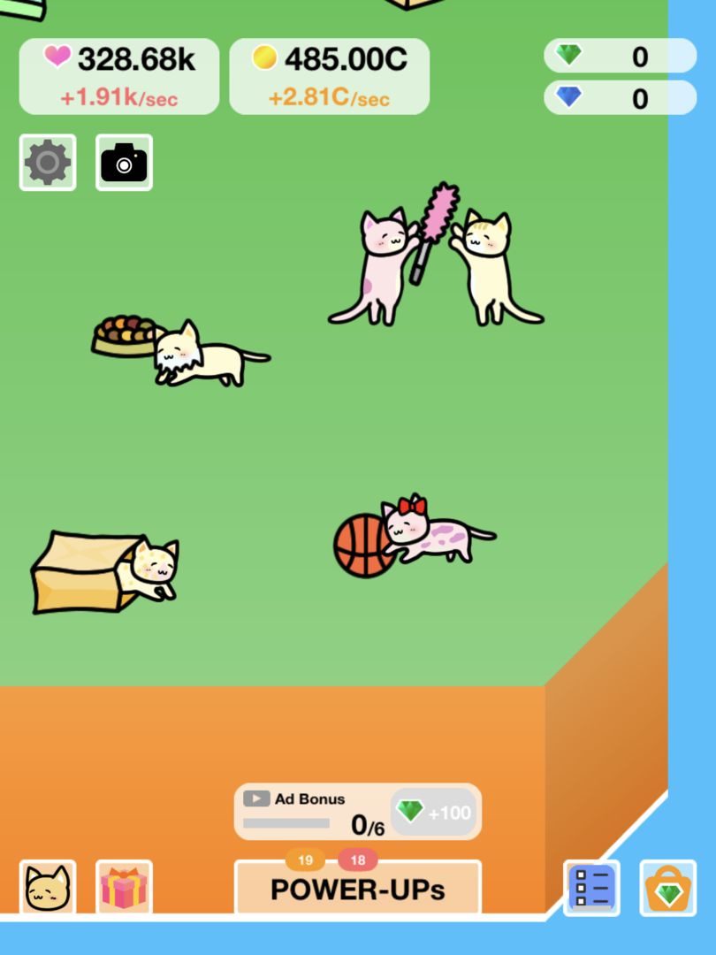 Screenshot of Cat Island