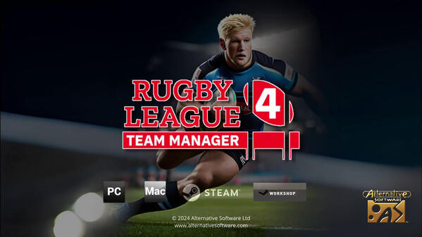 Screenshot of the video of Rugby League Team Manager 4