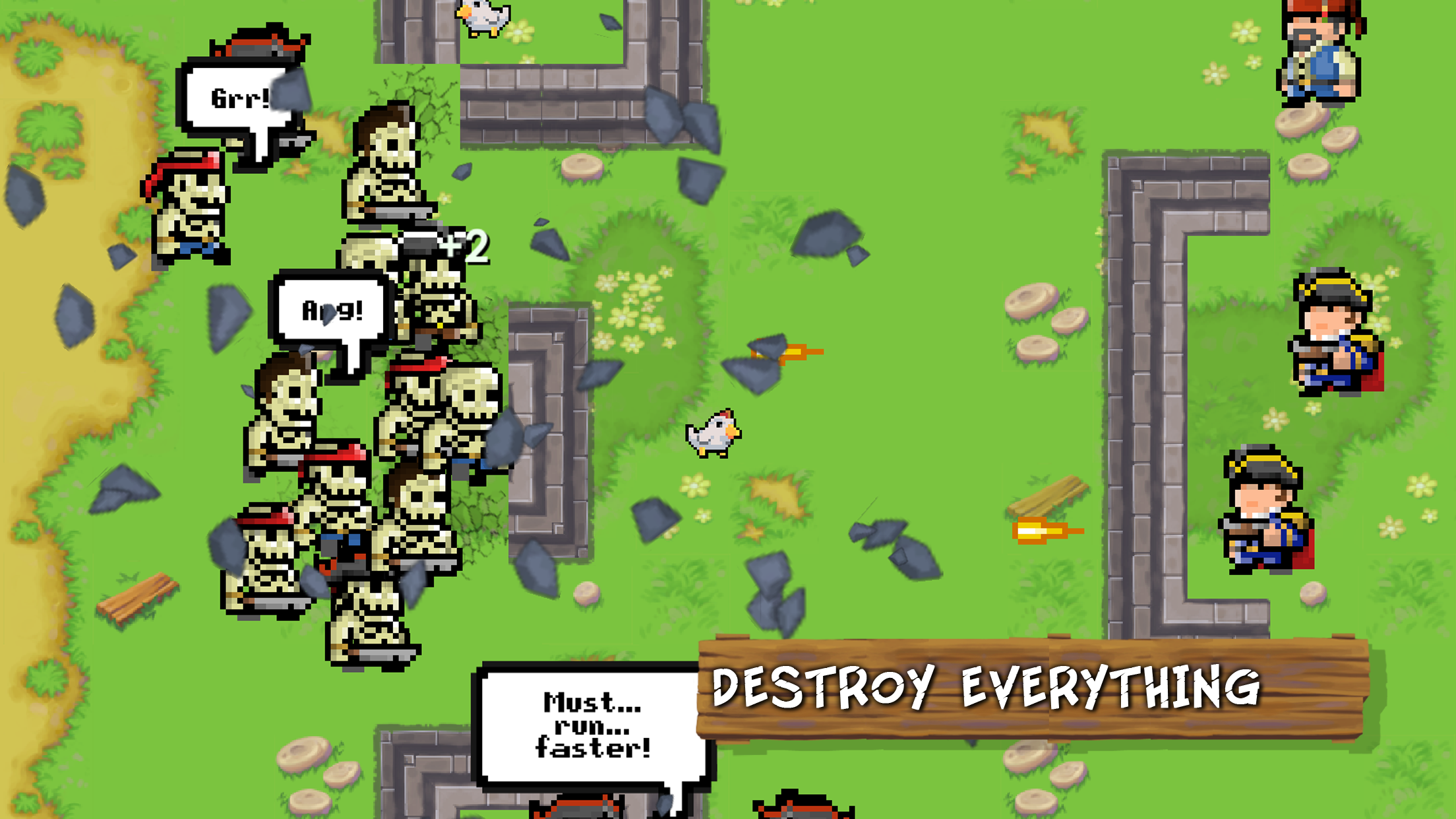 Screenshot of Zombies VS Pirates