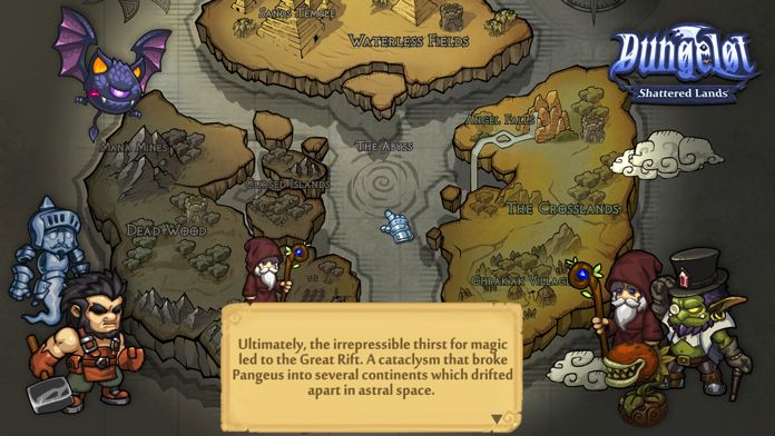 Dungelot: Shattered Lands 게임 스크린 샷