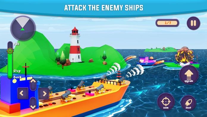 Ship Wars- Sea Battleship Game ゲームのスクリーンショット