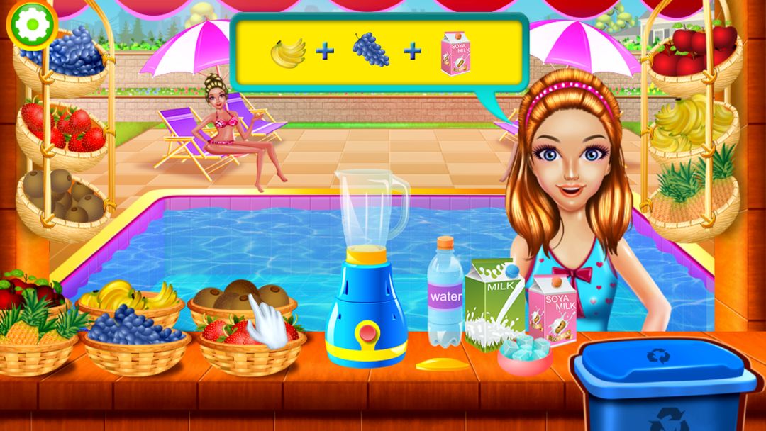 Summer Girl - Crazy Pool Party ภาพหน้าจอเกม