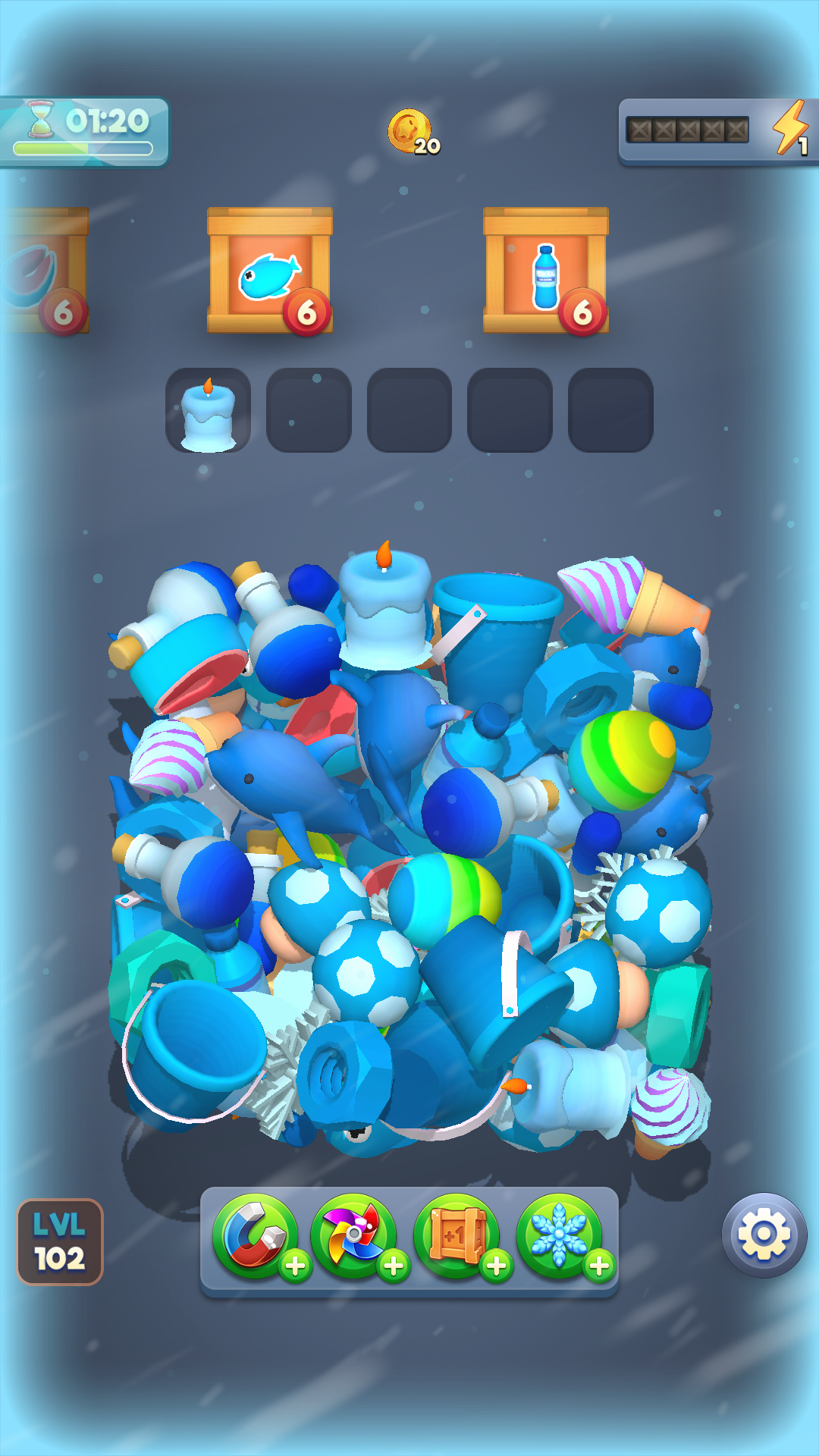 Box Away: Collect & Sort 3D Game Screenshot