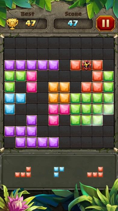 Classic Block Jewel Puzzle Game Screenshot