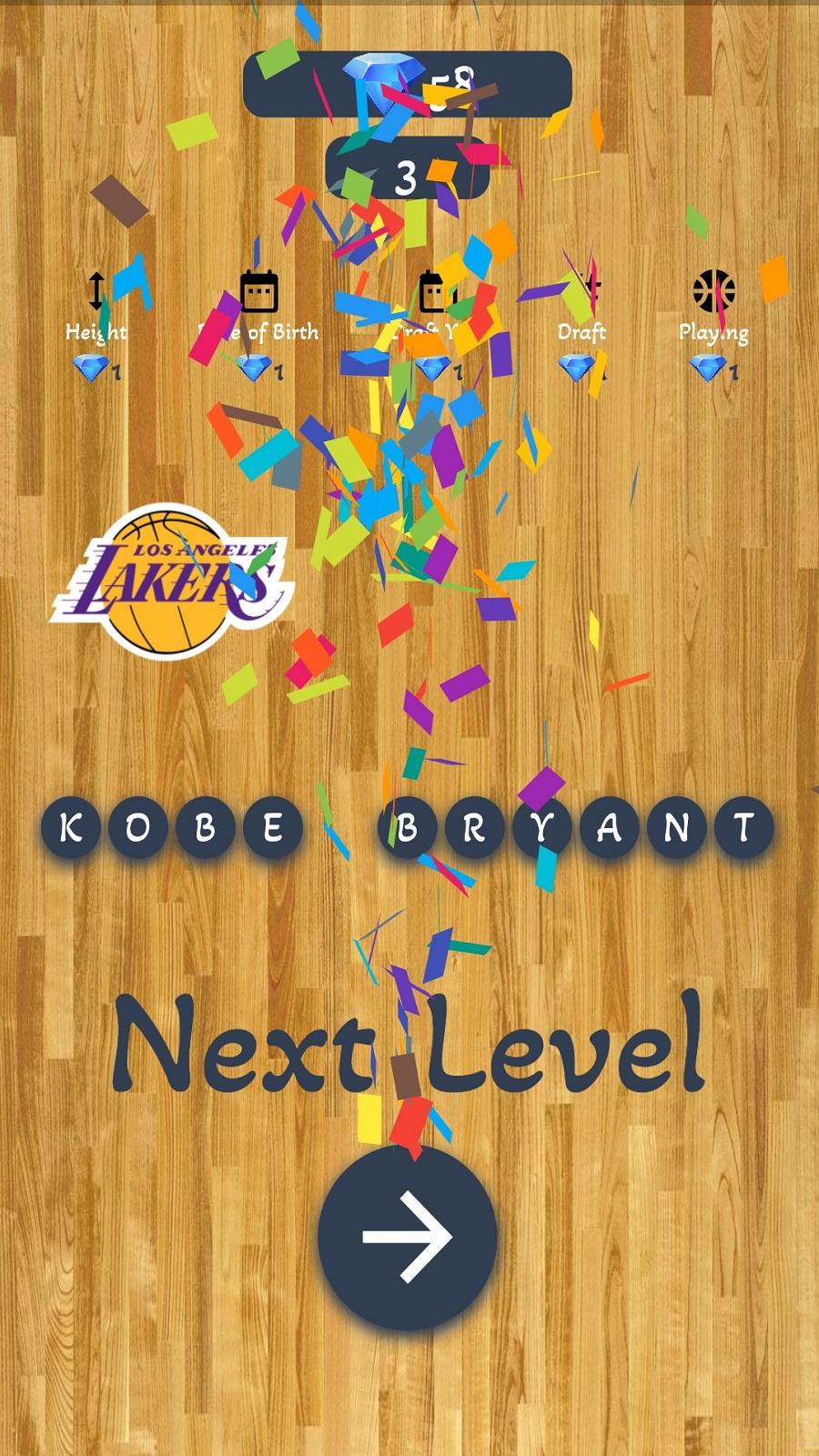 Nba Player Career Quiz Game Screenshot