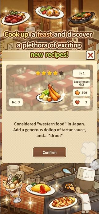 Captura de Tela do Jogo Hungry Hearts Restaurant