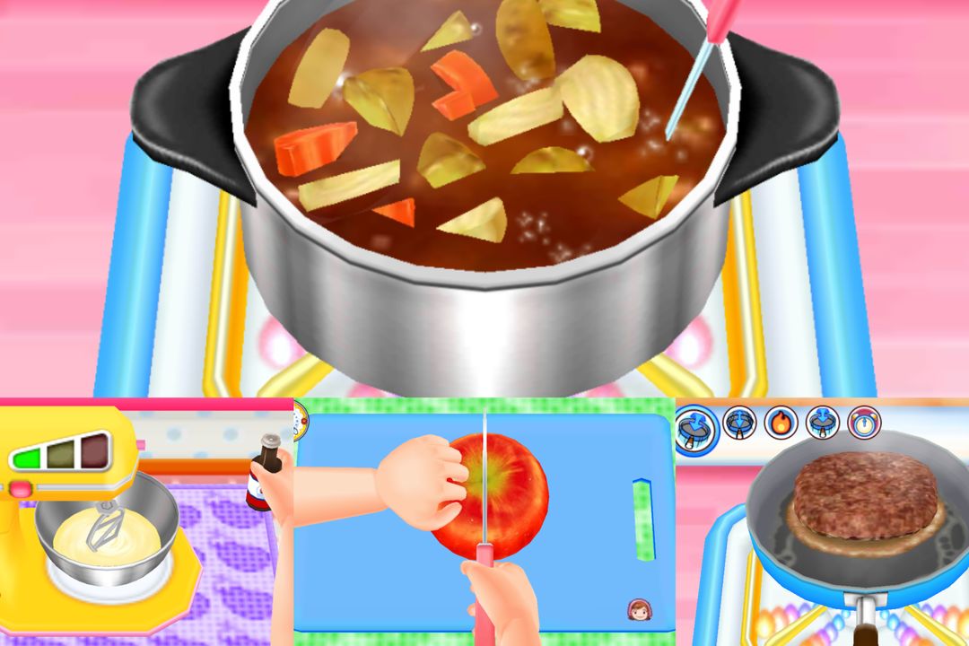 Cooking Mama: 來煮飯吧!遊戲截圖