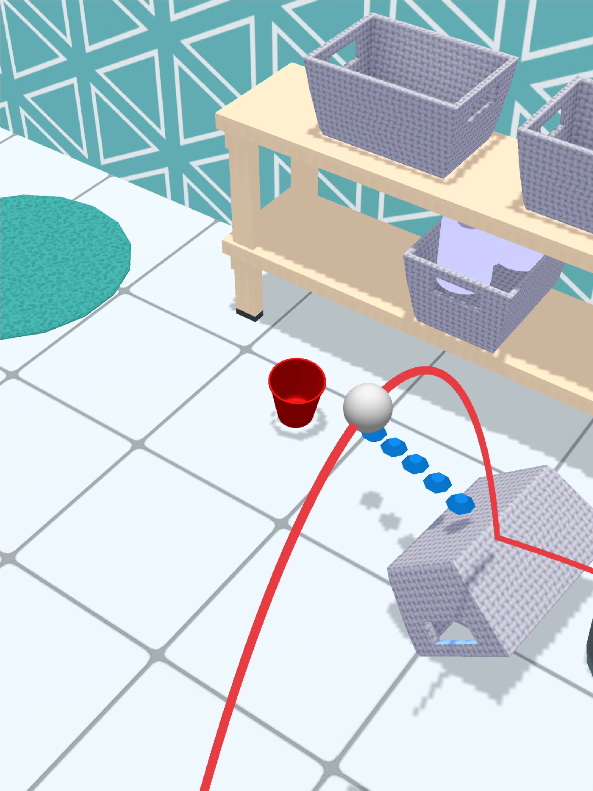 Pong Run 3D! Game Screenshot