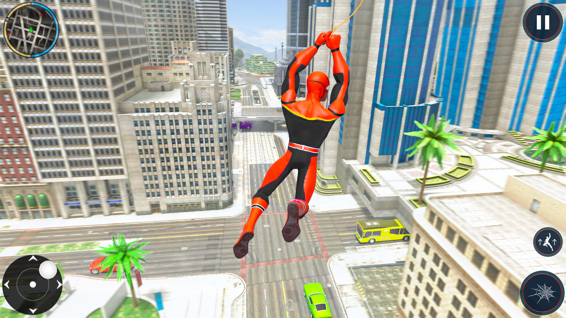 Spider Fighting Man Hero Games Game Screenshot