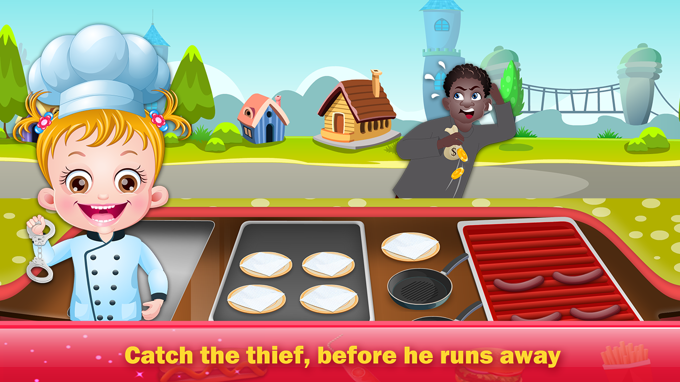 Baby Hazel Food Truck Game Screenshot