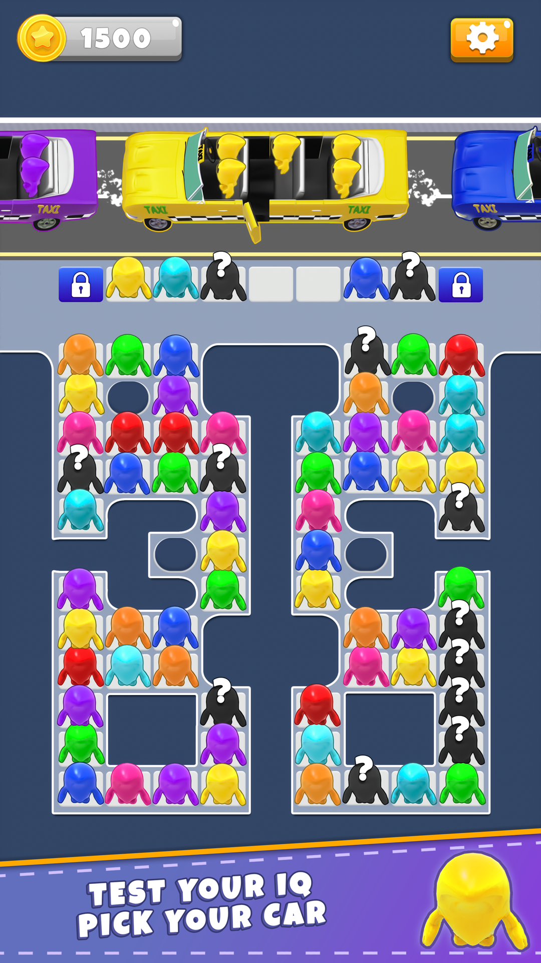 Taxi Stand : Jam 3d Puzzle Game Screenshot