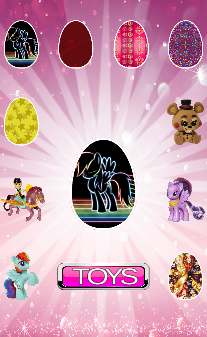 Surprise Egg Equestrian Girls Game Screenshot