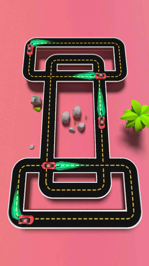 Loop Cars - City Island Game Screenshot
