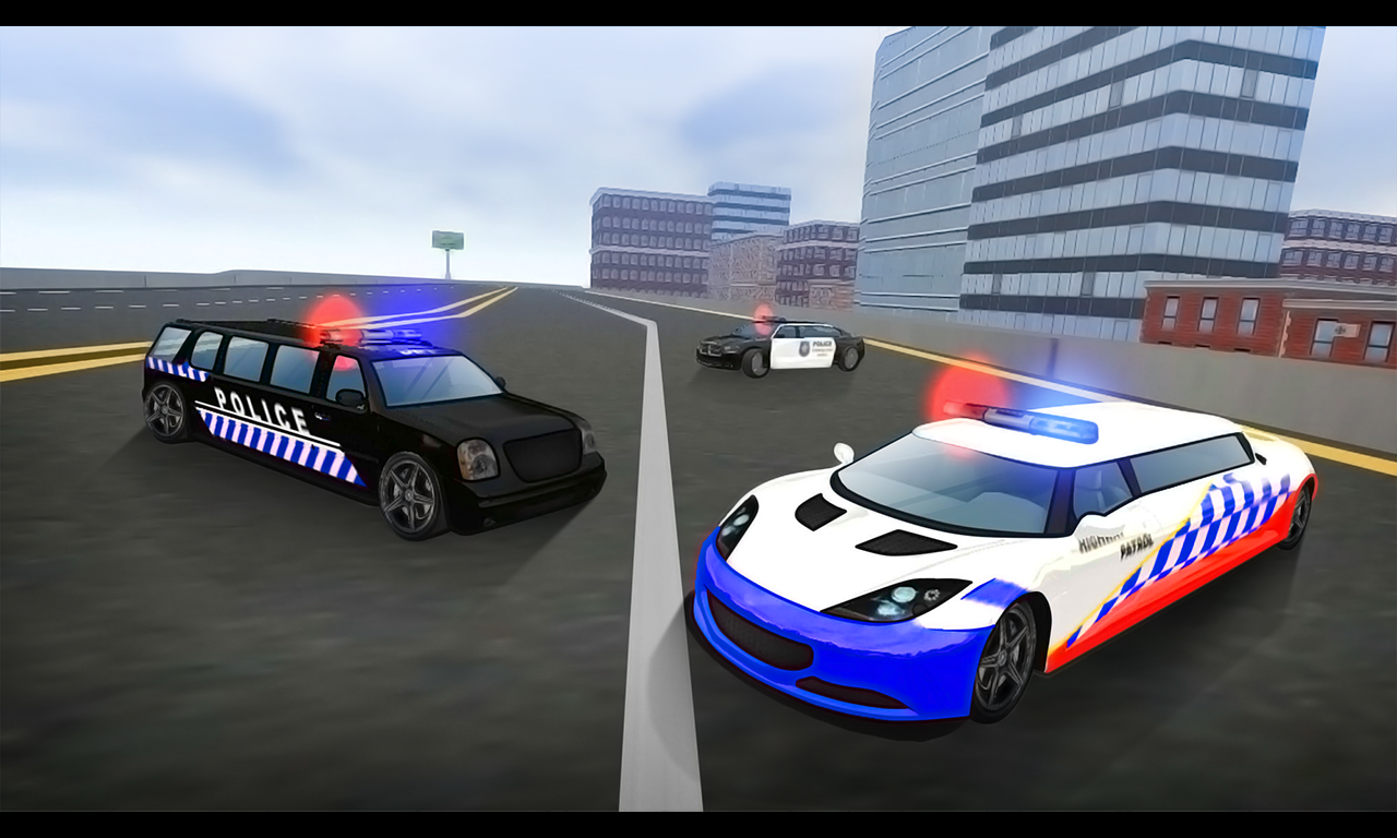 Undercover Police Limo Driver Game Screenshot