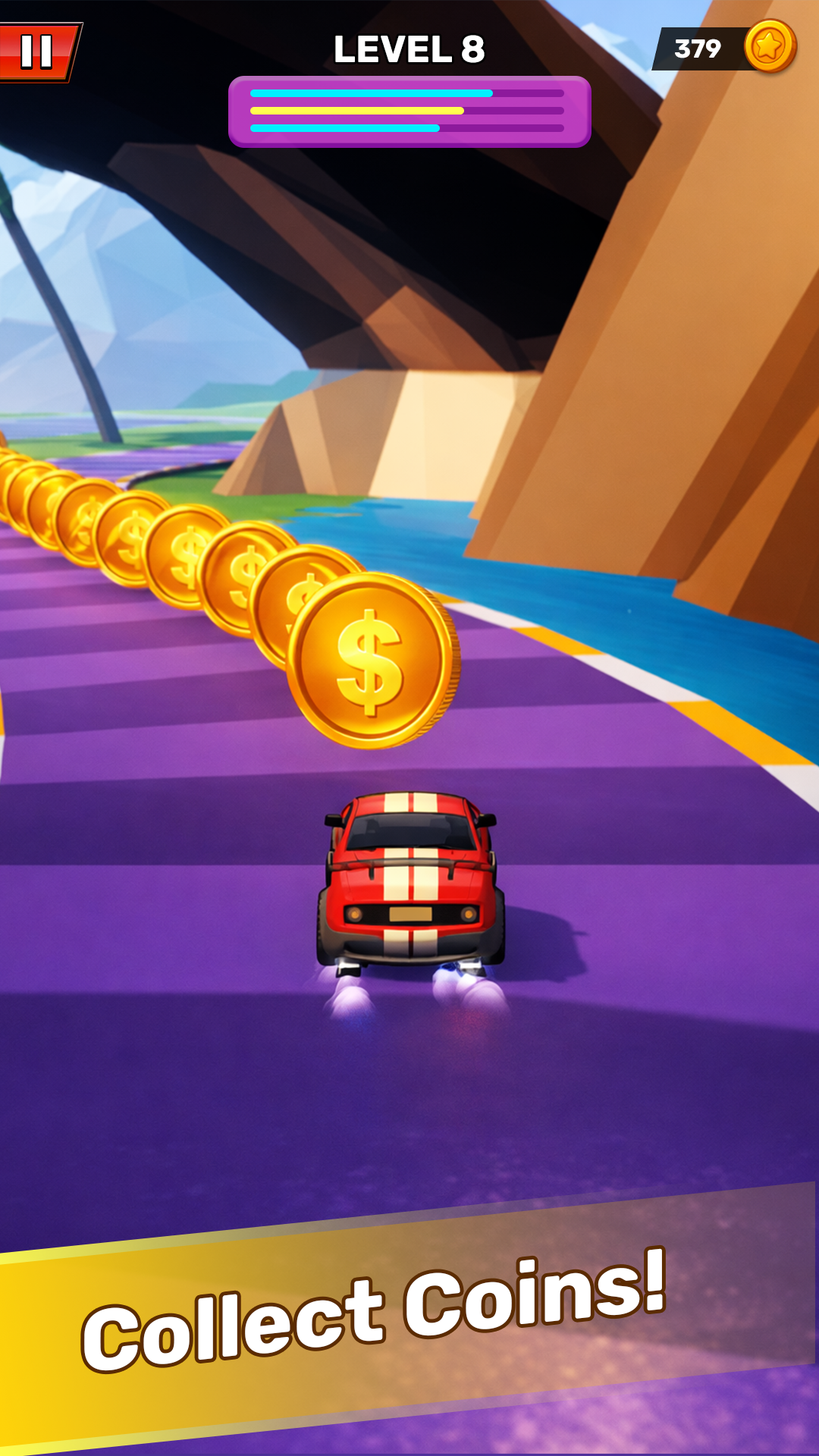 Speed Rush 3D Game Screenshot