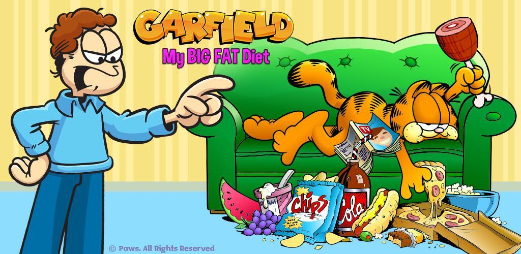 Banner of Garfield: Minha dieta GRANDE DE GORDURA 1.0.26