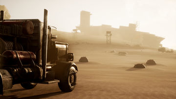 Dust & Diesel: Deadland Delivery Game Screenshot