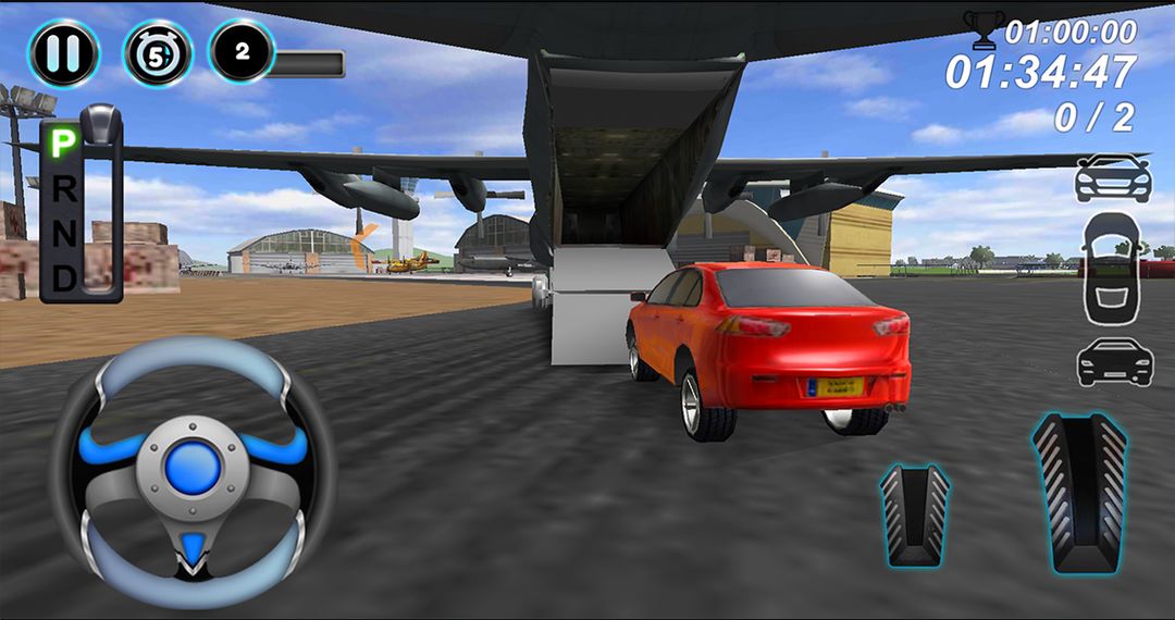 City Airport Cargo Plane 3D ภาพหน้าจอเกม