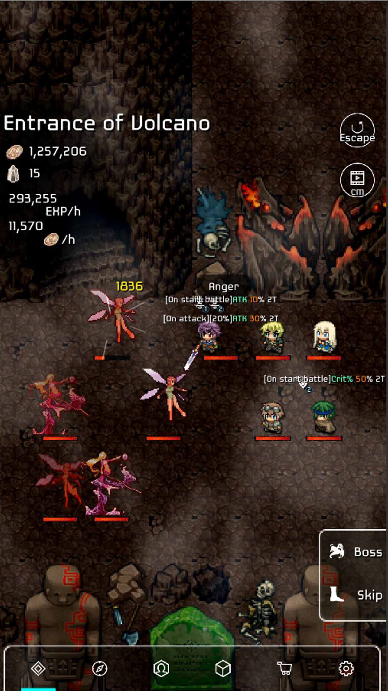Screenshot 1 of BattleDNA3: juego de rol inactivo 0.27