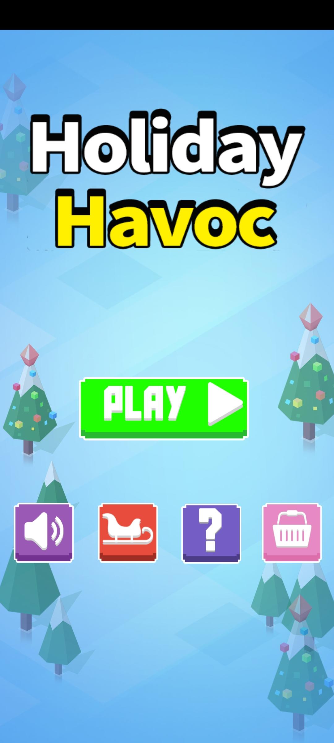 Cuplikan Layar Game Holiday Havoc