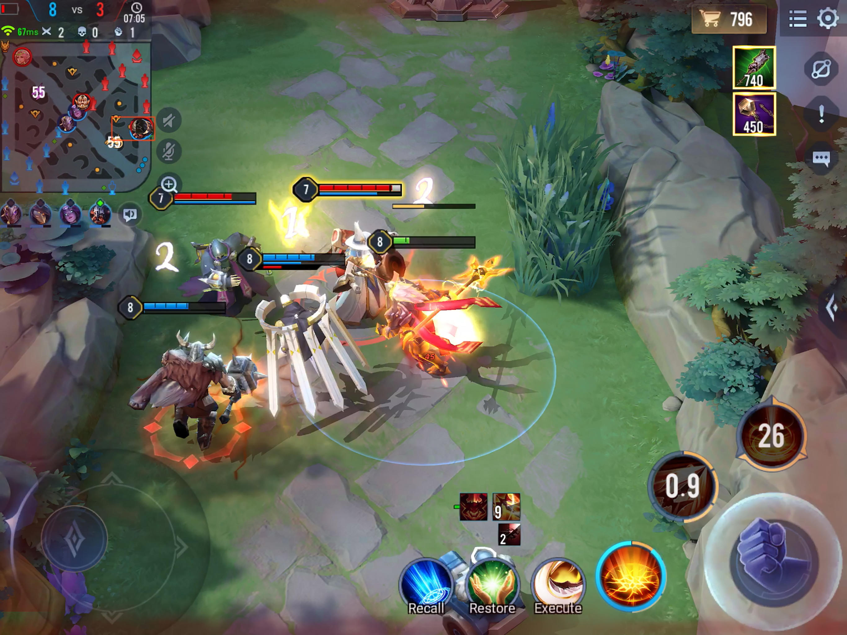 Arena of Valor ภาพหน้าจอเกม