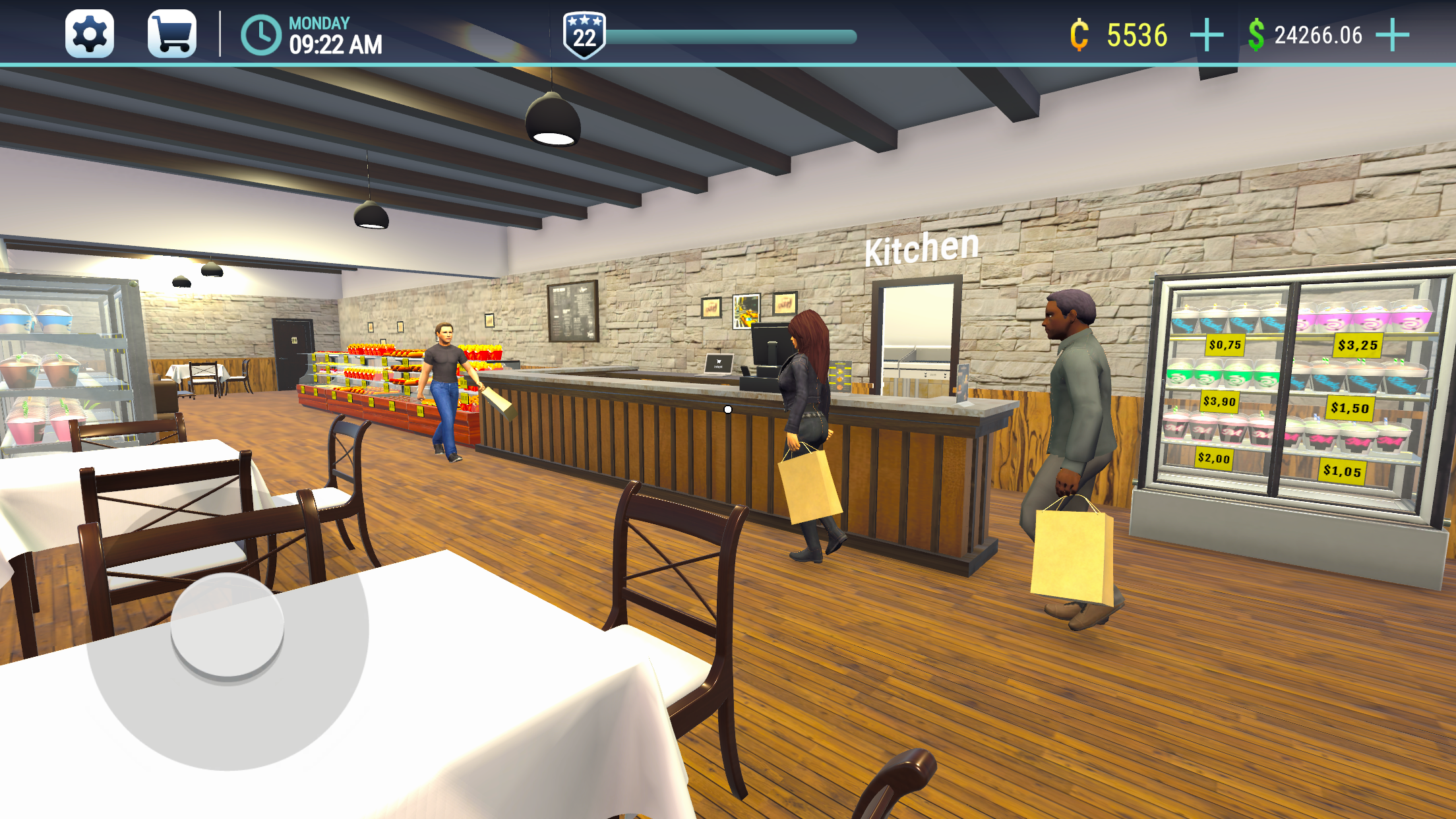 Restaurant Simulator 3D Bar 遊戲截圖