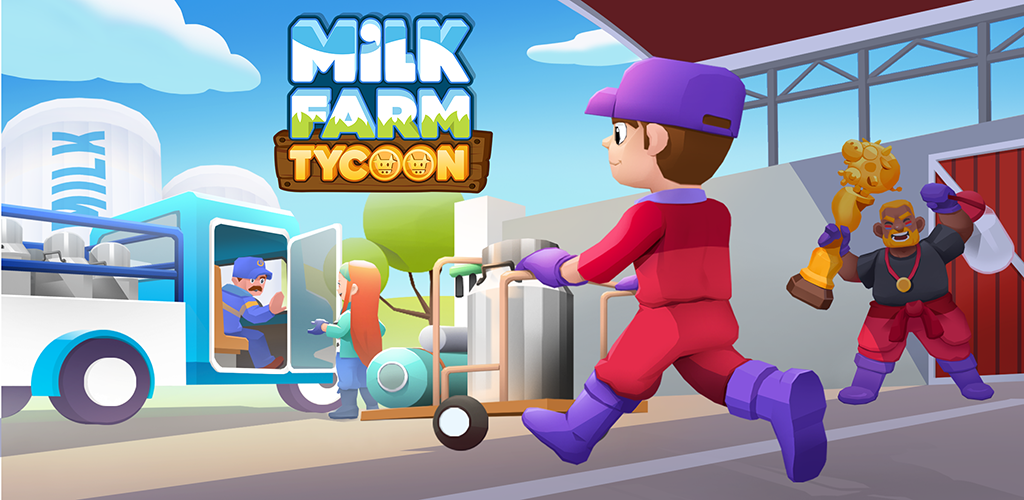 Screenshot of the video of Milk Farm Tycoon