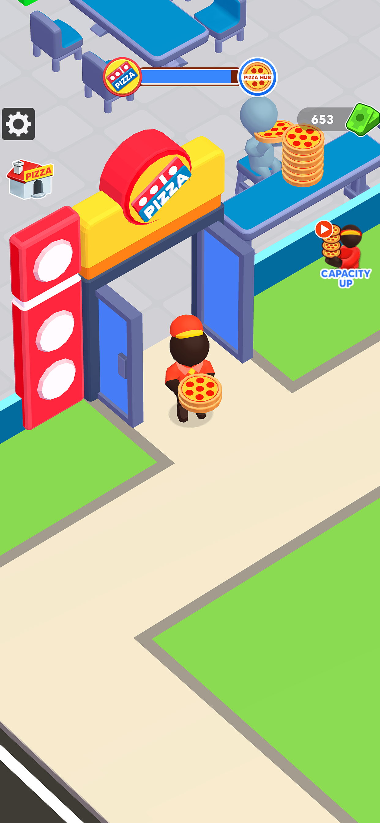 Idle Pizza Shop: Pizza Games Game Screenshot