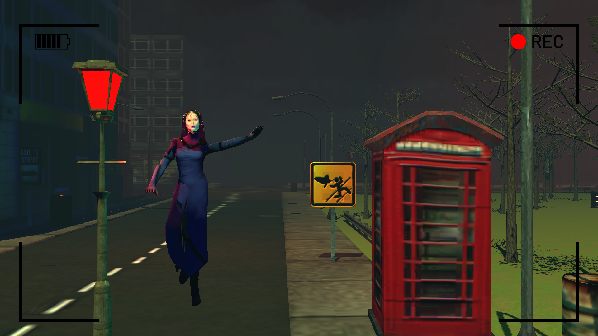 Serbian Scary Lady Dance Game Game Screenshot