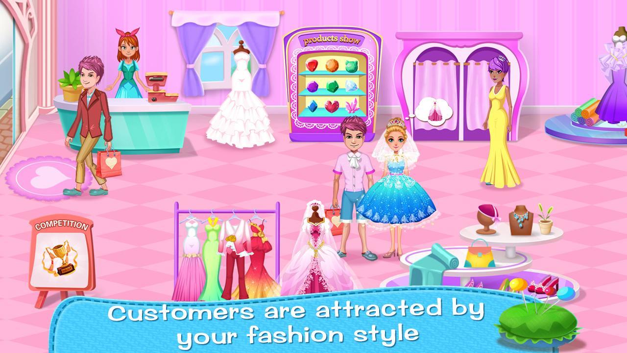 Wedding Dress Maker 2 Game Screenshot