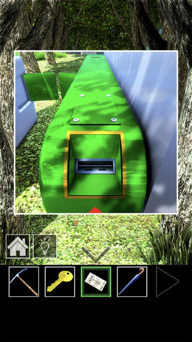 脱出ゲーム　電車のある道 Game Screenshot
