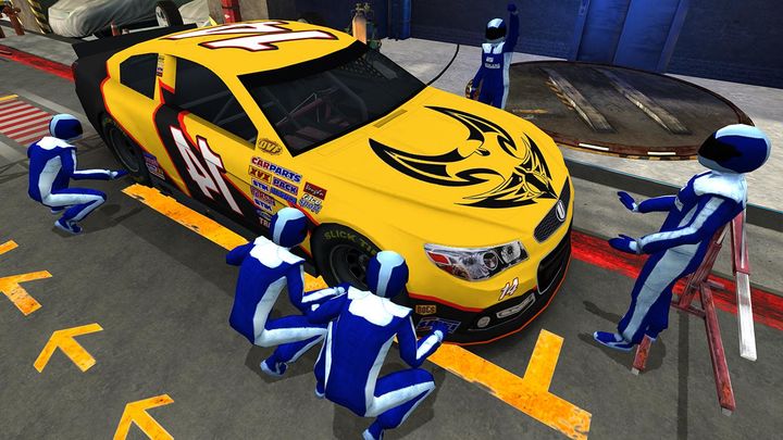 핏 스톱 스톡 자동차 정비사 3D 게임 스크린샷