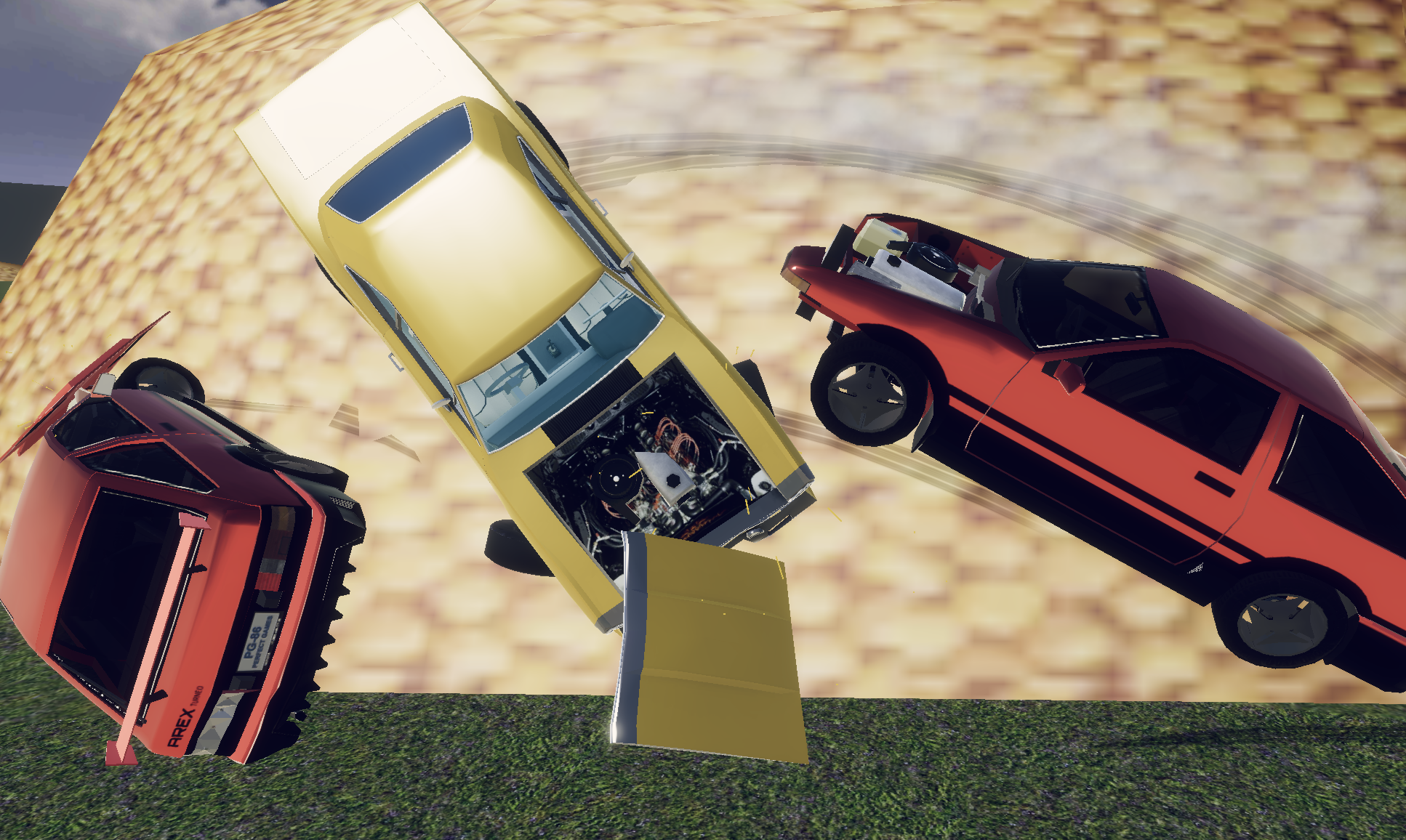 Crash Car Driving 2023 Game Screenshot