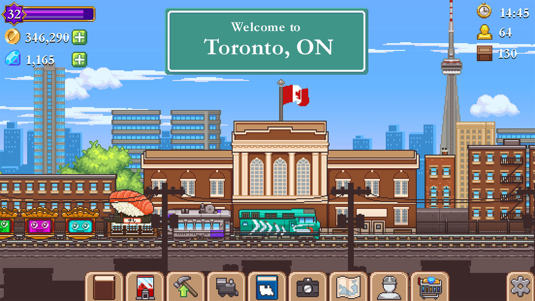 Tiny Rails - Train Tycoon 2024 screenshot game