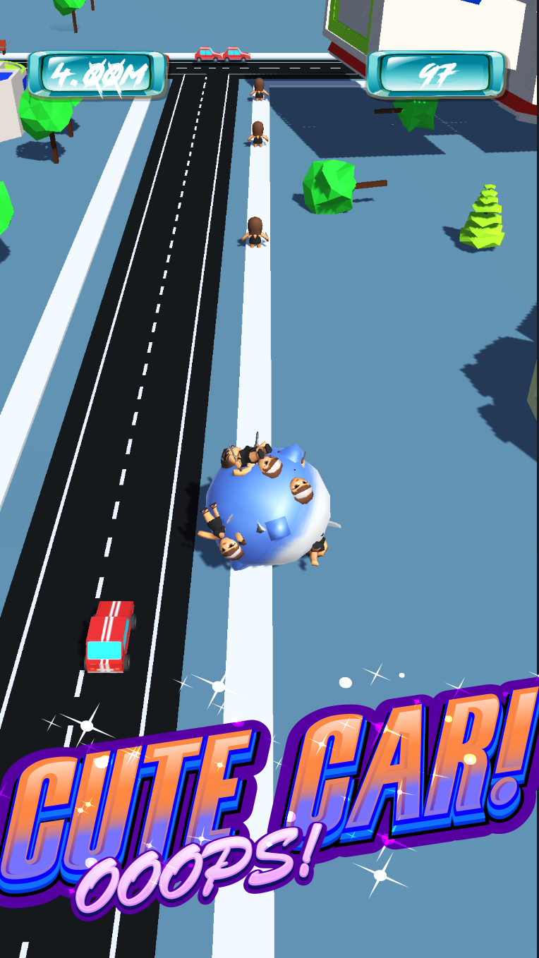 Big Big Rolling Baller 2 Game Screenshot