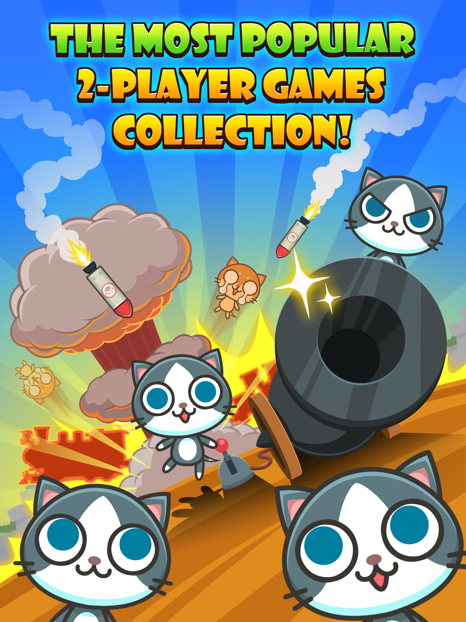 Cats Carnival - 2 Player Games Game Screenshot