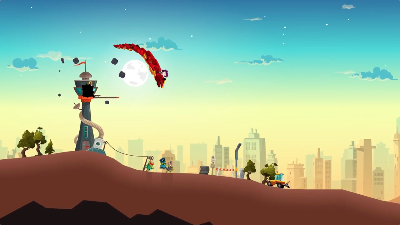 Screenshot of the video of Dragon Hills 2