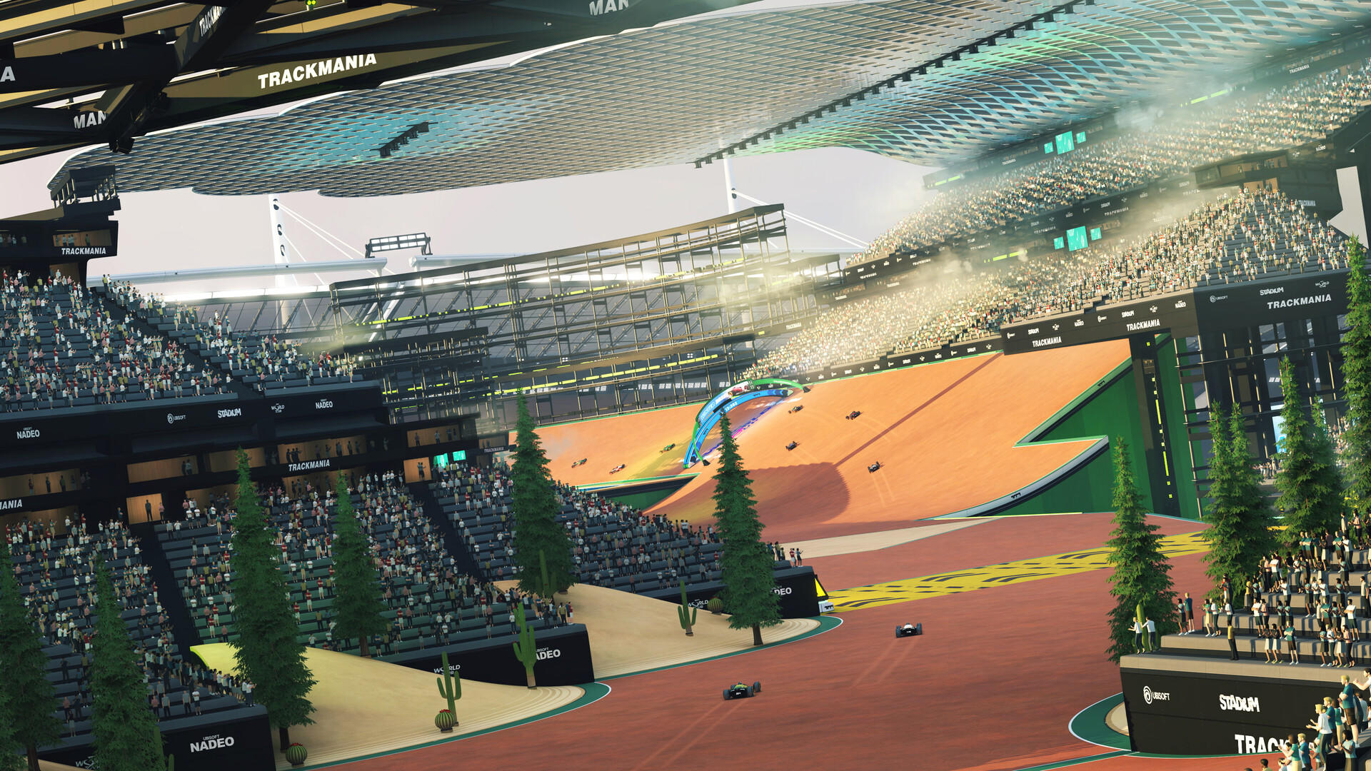 Screenshot of Trackmania