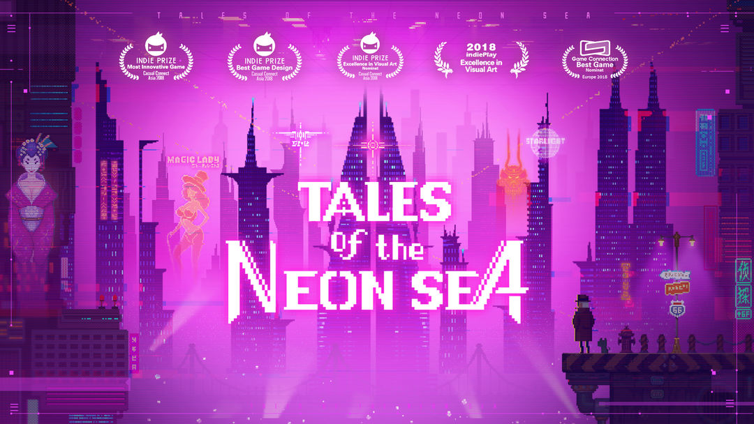 Tales of the Neon Sea 게임 스크린 샷