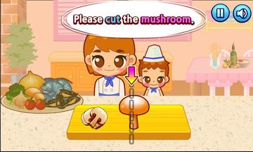 Скриншот игры Cook pasta with mom